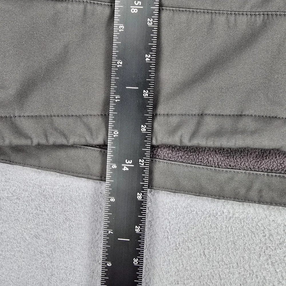 The North Face Apex Jacket Mens Large Gray Softshell Full Zip Hiking Outdoor‎